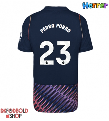 Tottenham Hotspur Pedro Porro #23 Udebanetrøje 2026-27 Kort ærmer